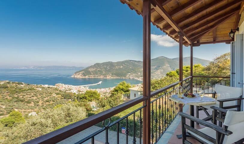 Villa Alegria Bandar Skopelos Luaran gambar